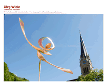 Tablet Screenshot of joerg-wiele.de